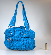 Valentino Orlandi Сумки VO 1697 bluette 243 nappa laguna lola