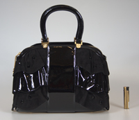 Valentino Orlandi Сумки VO 1761 nero camoscio velukid blason nero luxe