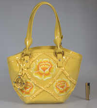 Valentino Orlandi Сумки VO 1797 blason 142 giallo nastro doppio raso giallo iris