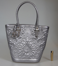 Valentino Orlandi Сумки VO 1462 acciaio 108 vitello pave 478 vienna