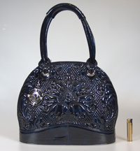 Valentino Orlandi Сумки VO 1644 blu pel.bovine fuchiade soraya