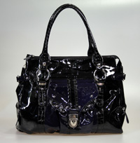 Barbara Сумки BAR 7050 vernice nero/blue